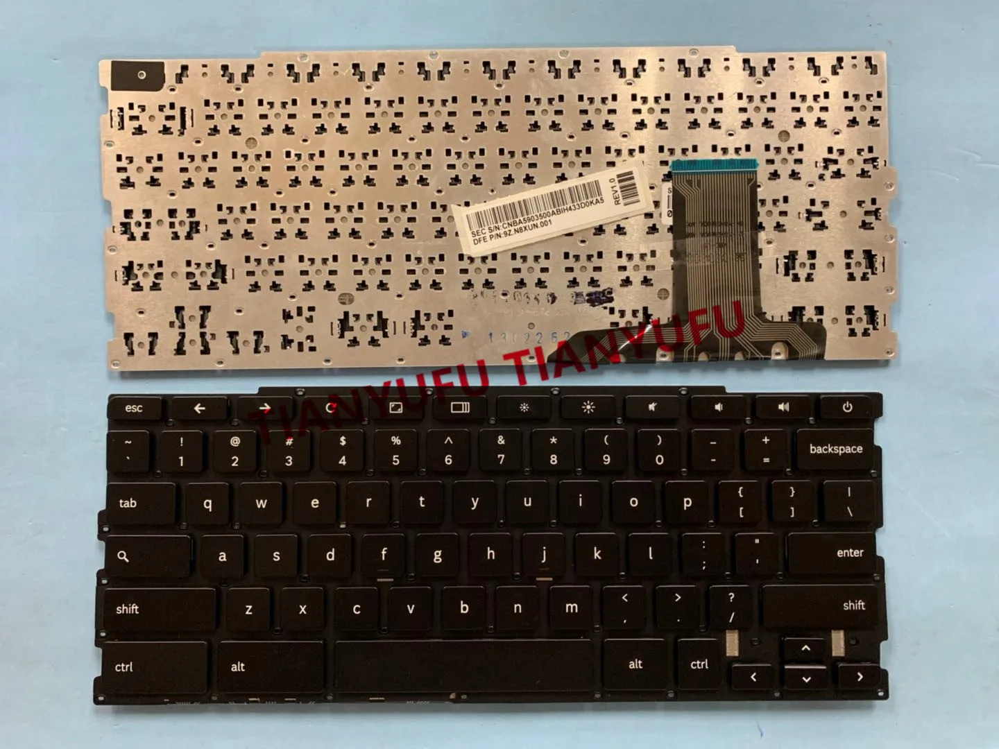Оригинальная Черная Клавиатура для ноутбука Samsung Chromebook XE303C12 XE550C21 XE500C22 500T1C 9Z.N8XUN.001