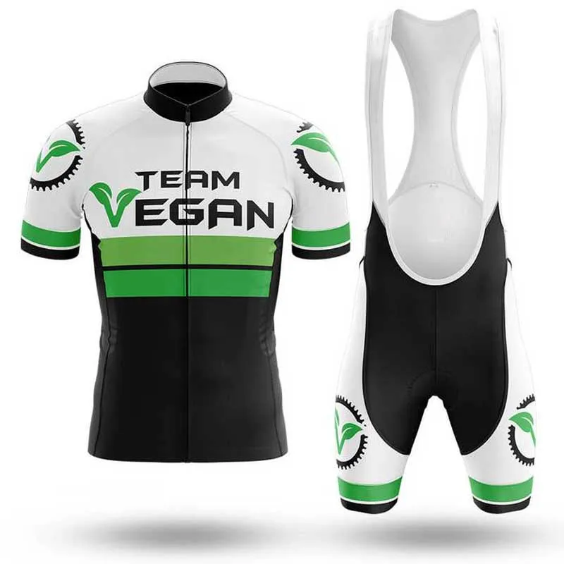 green cycling kit