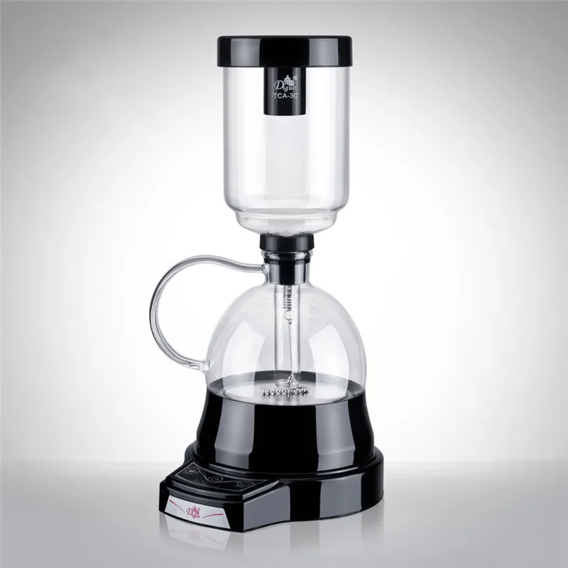 Coffee maker espresso maker Japanese style electric siphon 3 cups vacuum coffee machine brewer drip tea siphon glass pot filter