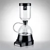 Japanese Style Electric Siphon Coffee Maker 3 Cups Vacuum Coffee Machine Brewer Drip Tea Siphon Glass Pot Filter Espresso Maker 2