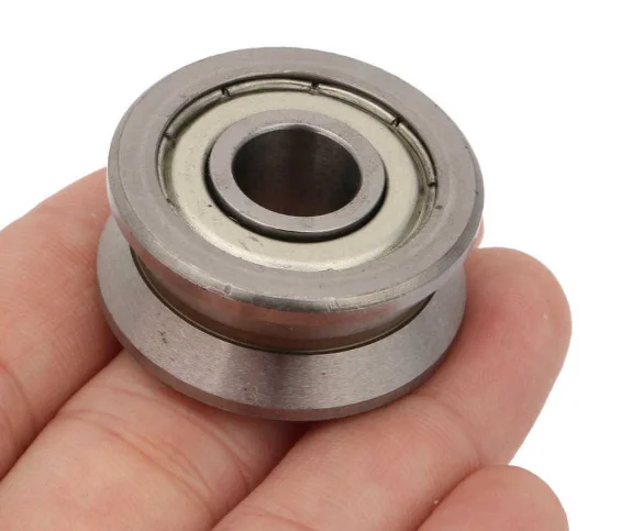 LV20/10 Steel Double Roller Bearing Guide 10x30x14mm High