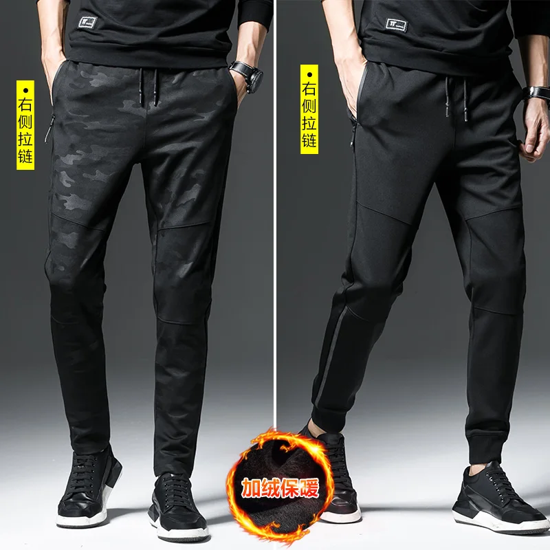 23 Autumn Men Sports Pants Thin Slim Casual 2019s Sweatpants Linen Fashion Pantaloni Tasche Celana Pria Hot Bestselling GG50ck074 - Цвет: 23