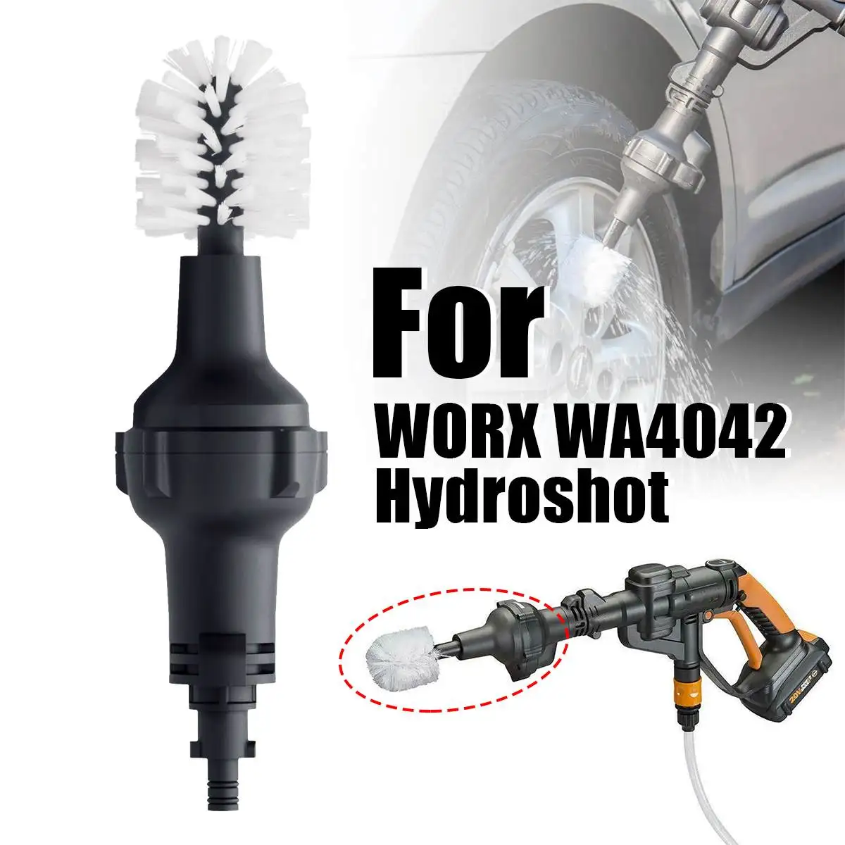 Принадлежность щетки шарика колеса для WORX WA4042 Hydroshot
