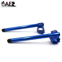 JAER 7/8 ''CNC клип на Ons вилка Руль Ручка Бар для Yamaha MT03 MT25 YZF R3- R25 2013- R3 ABS