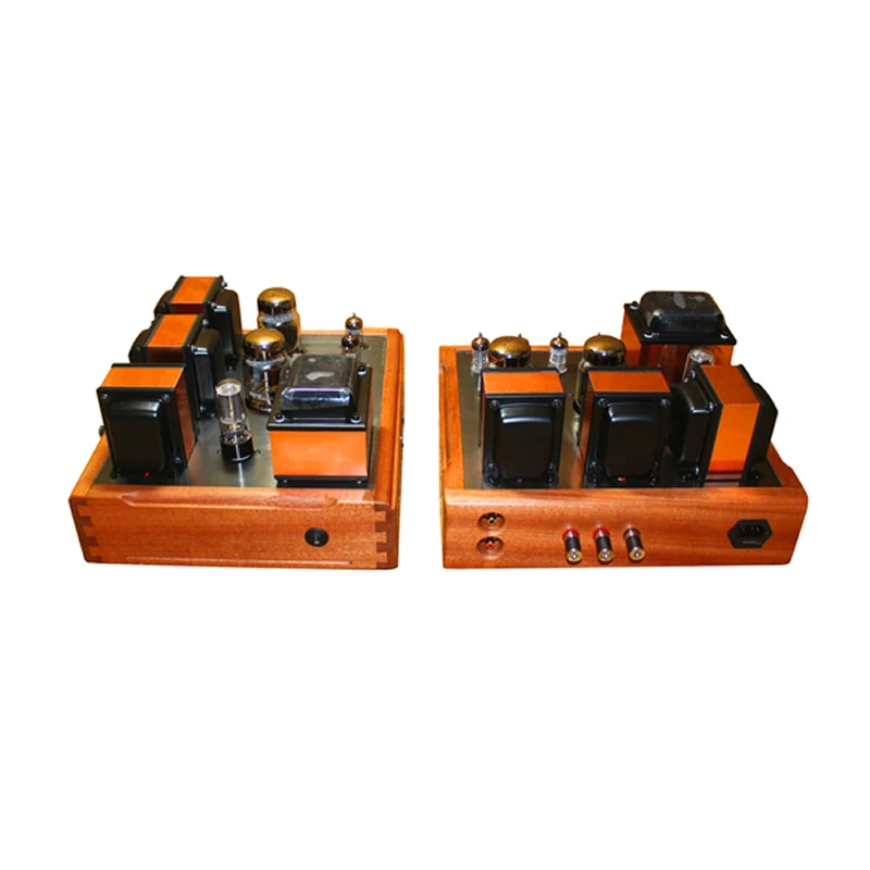 50W×2 ручные строительные леса класса A нажимная KT88 мощный небольшой усилитель машина Сплит пост-усилитель, Искажение