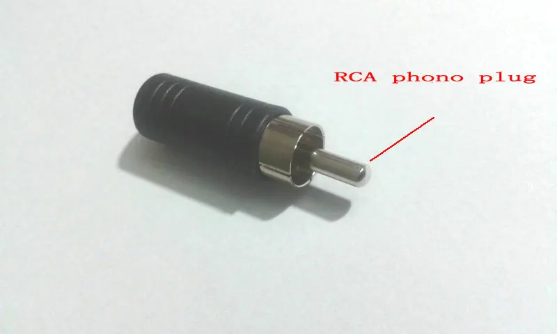 100 шт. 3,5 мм Женский моно Джек RCA штекер phono штекер аудио конвертер