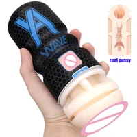 16 cm Männlicher Masturbator Realistische Anal Mund Vagina Echte Pussy Für Männer 18 Penis Pumpe Eichel Saugen Cock Exerciser Erotische sex Spielzeug 1