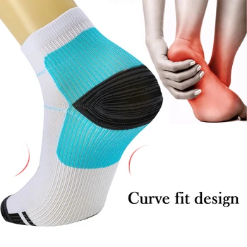 

Nylon Plantar Fascia Compression Socks Compression Socks Sweat-absorbent Deodorant Breathable Sweats Sports Pressure Socks