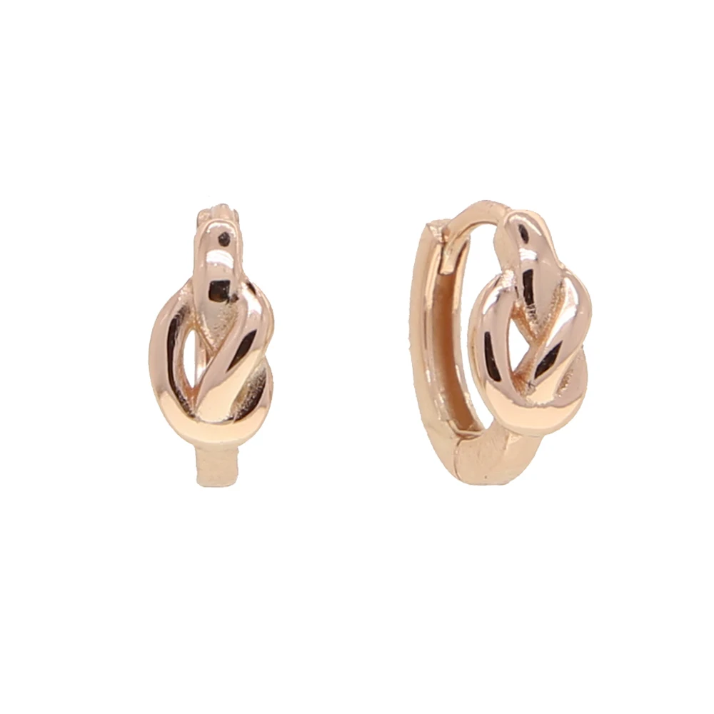 100% 925 Sterling Silver Love Heart Knot Mini Small Huggie Hoop Earring Multi Piercing Jewelry 6
