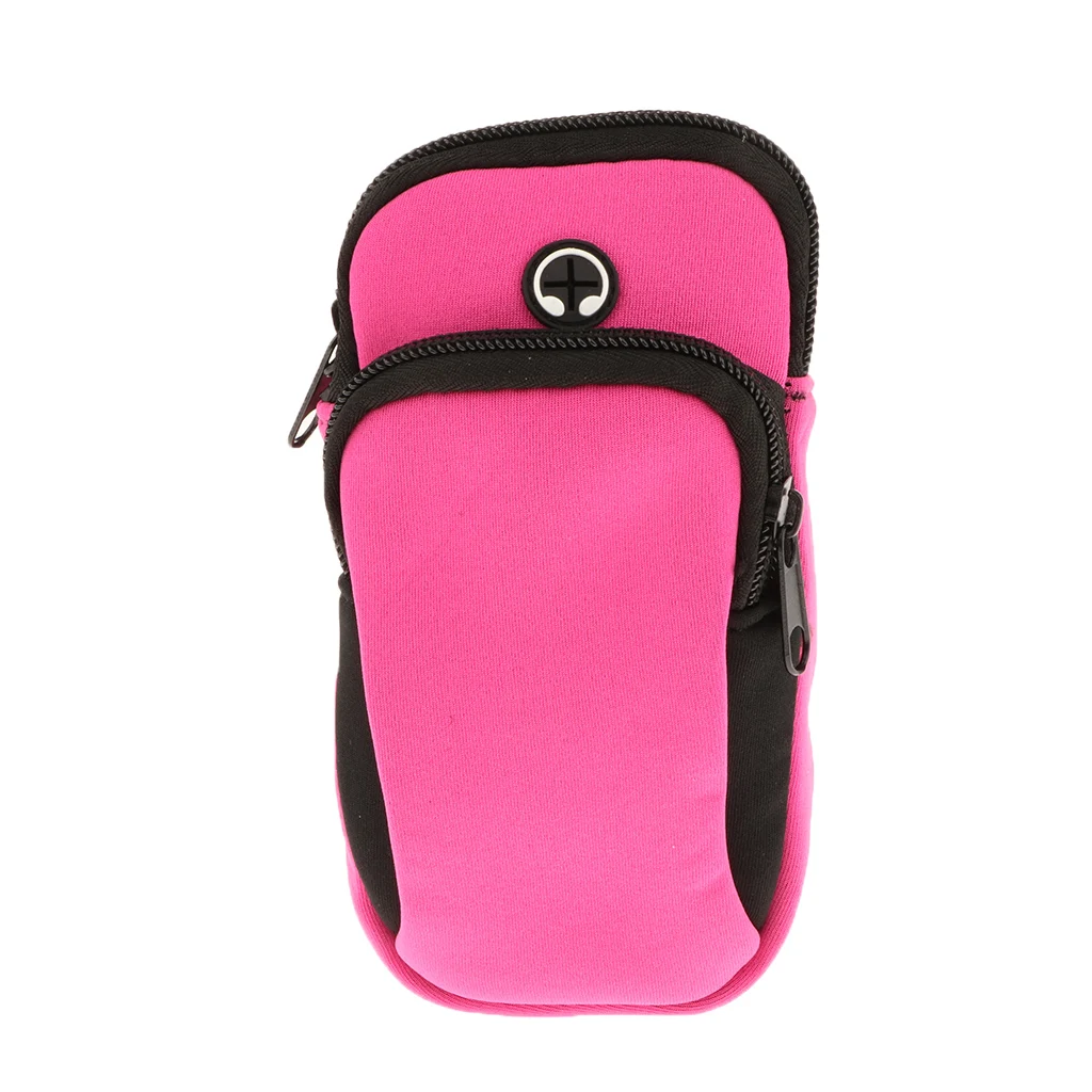 Sport Arm Bag Water Resistant Mobile Phone Holder Gym Waistband Skin-friendly Breathable