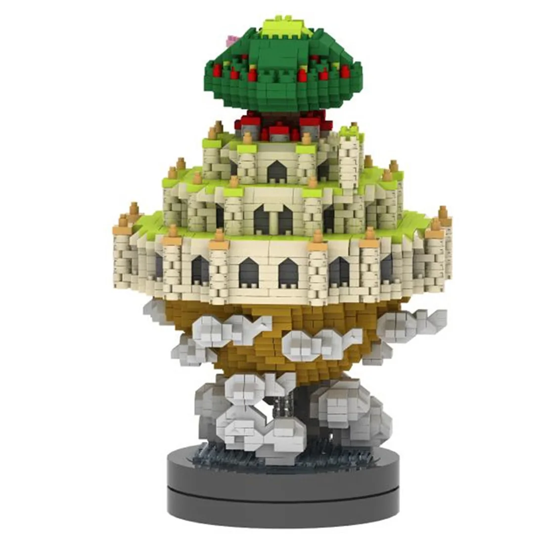 

3000Pcs Adult DIY Building Blocks Castle Architecture In The Sky Technic With Music Box Bricks Gift-Rotating Bottom With Music