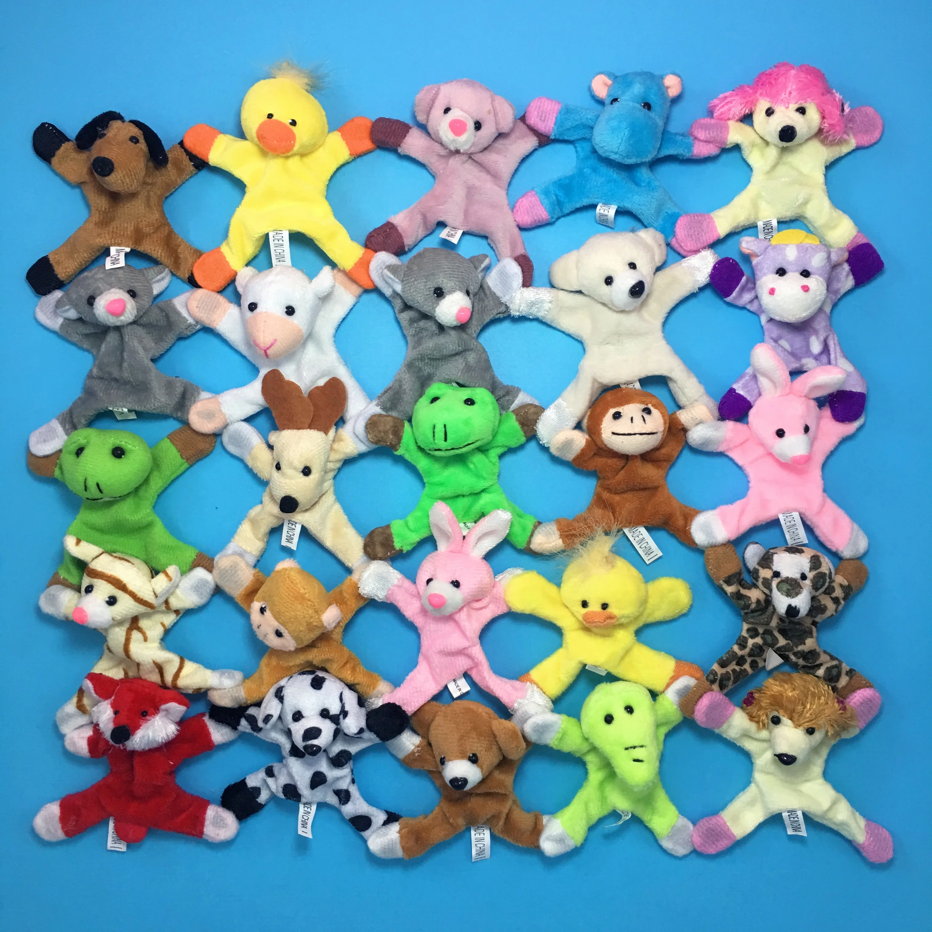 Souvenir Fridge Magnets Cartoon Cute Plush Animal Magnets For Kids Fridge Stickers Refrigerator Magnet 5pcs