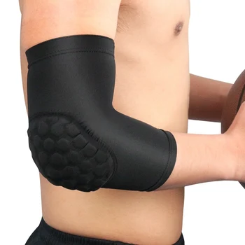 Hot Anti-Slip Compressie Arm Mouw Guard Brace Ondersteuning Mouwen Voor Basketbal Sport Fitness 1Pc Elleboog Pad Protector ademend Hot Anti-Slip Compressie Arm Mouw Guard Brace Ondersteuning Mouwen Voor Basketbal Sport Fitness 1Pc Elleboog Pad Protector ademend