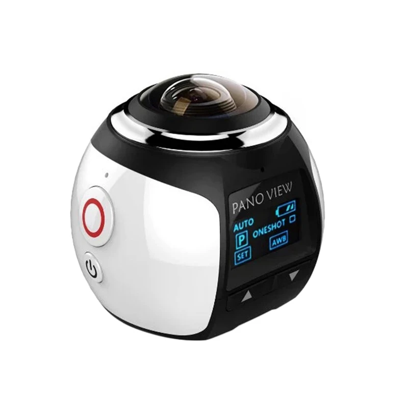 

MOOL 360 Degree VR Action Camera Panorama Ultra High Definition Video Waterproof DV 4K HD 1080P Camera