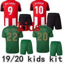 Спортивный комплект для дома и клуба Bilbao, детские футболки для футбола,,, детские футболки для футбола Aduriz Williams Muniain