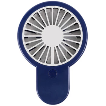 

AD-Hold Small Fan Small-Sized Mini USB Can Charge with One Portable Hand Hold Small Electric Fan Hand Take Fans-Blue