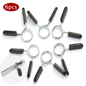 

Weight Barbell Spring Collars Bar Hole Dumbbell Clips Gym Clamp Standard