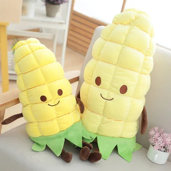 

1pc 33/45cm Kawaii Corn Plush Toys Creative Simulation Plants Stuffed Pillow Kids Doll Birthday Gift for Girls