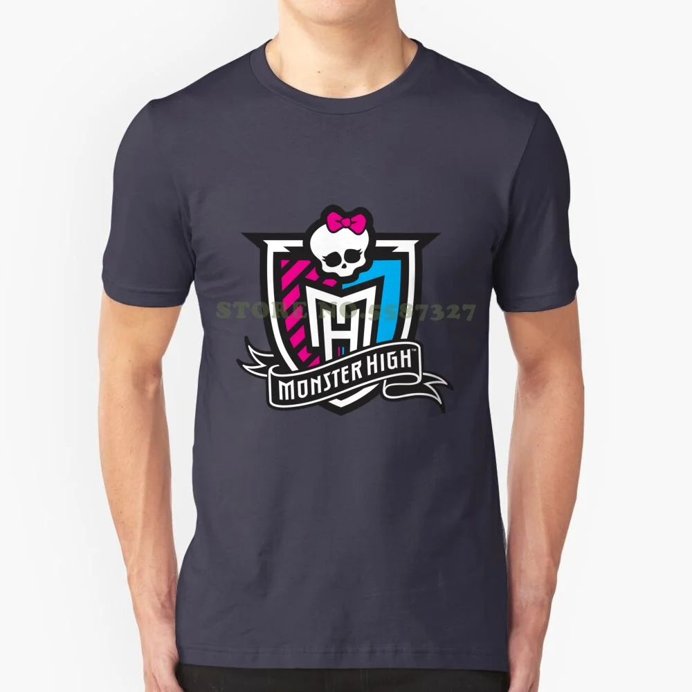 Monster High - Logo Cool Design Trendy T-Shirt Tee Monster High Monster High Dolls Doll Collecting Ghoul Spettrale Horror Punk