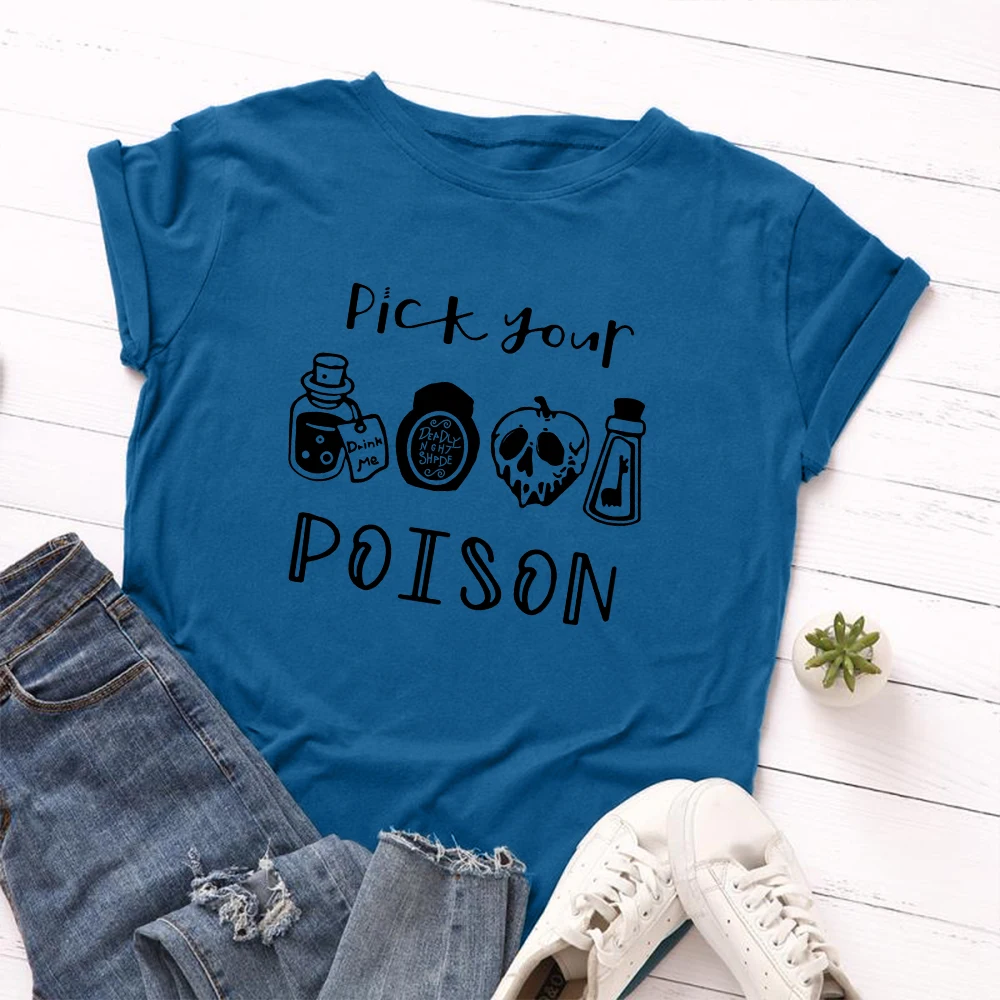 JFUNCY Plus Size Halloween Clothes Women T-shirts Female Short Sleeve Tee Tops Woman Casual Tshirt 2020 Summer Cotton T Shirt
