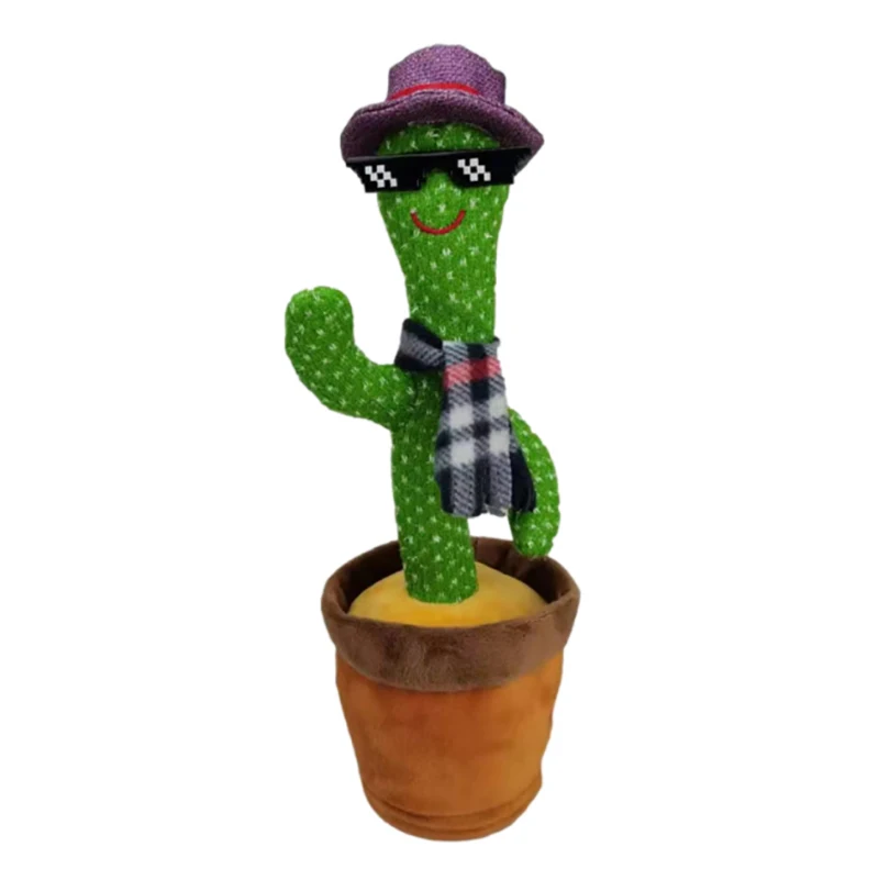 Sound Mimicking Dancing and Singing Cactus Toys