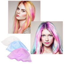 Салонная шапочка для мелирования, силиконовая многоразовая краска для волос Hogar, глазурь для окрашивания, гелевая шляпа с металлическим крючком, унисекс