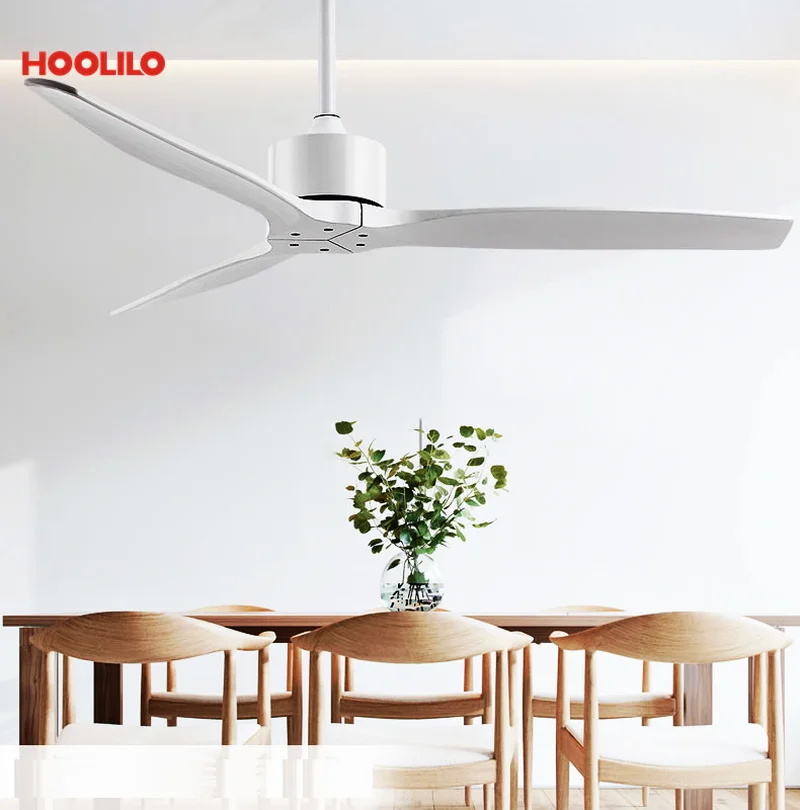 

Indoor Kitchen Use Dc Wholesale 52inch 6 Color Ceiling Fan Without Light 110V 220V Ceiling Fan with Remote Control Chandelier