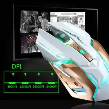 

HOT Rechargeable T1 Wireless Silent LED Backlit USB Optical Ergonomic Gaming Mouse PC Computer Mouse For imac pro macbook laptop