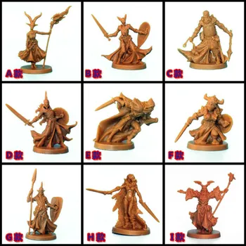 

Massive Darkness 1:87 Scale Resin Figure Model Kit Wargame Static Modelling DIY Toys Hobby Modelismo Unpainted Kits