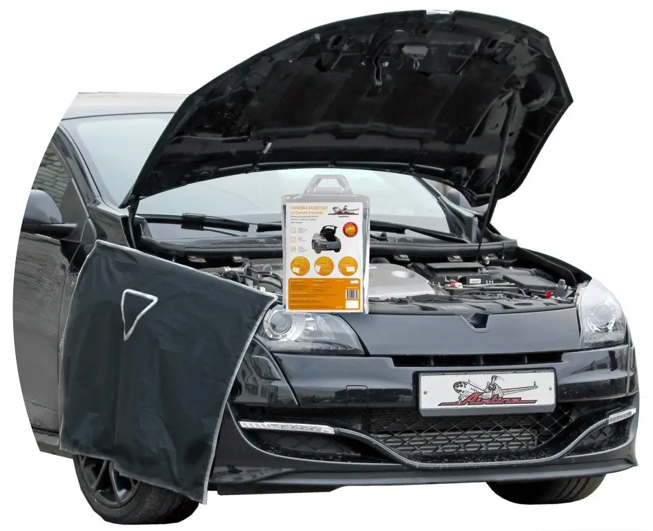защитный чехол на автомобиль бампера. защитная накидка nordberg крыло-бампер-крыло джип, серая цб-0009391. накидки магнитные для авто. накидка на переднюю часть автомобиля. накидка защитная в автомобиль.