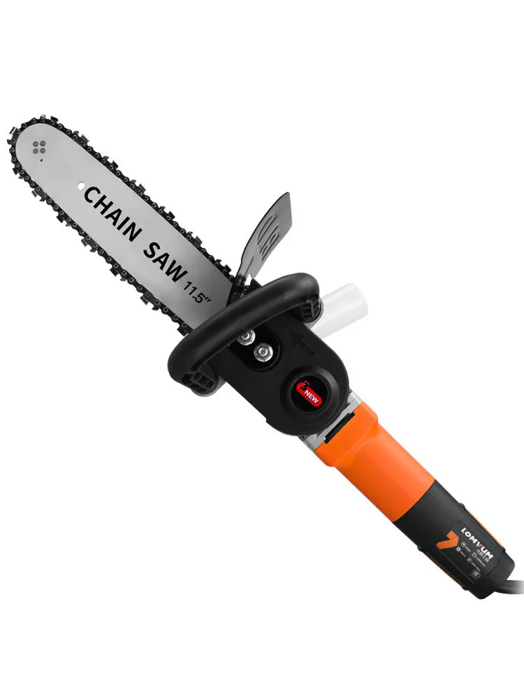 

Lypeh Angle Grinder Modified Electric Chain Saw Multi-functional Small Logging Saws Electric Home Woodworking Hand Mill Change E