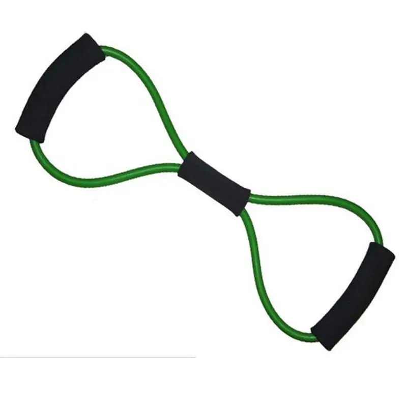 

8-Word Pulling Rope Elastic String Chest Expander Nice Beautiful Waist Shaping Resistance Band Fitness Equipment Household