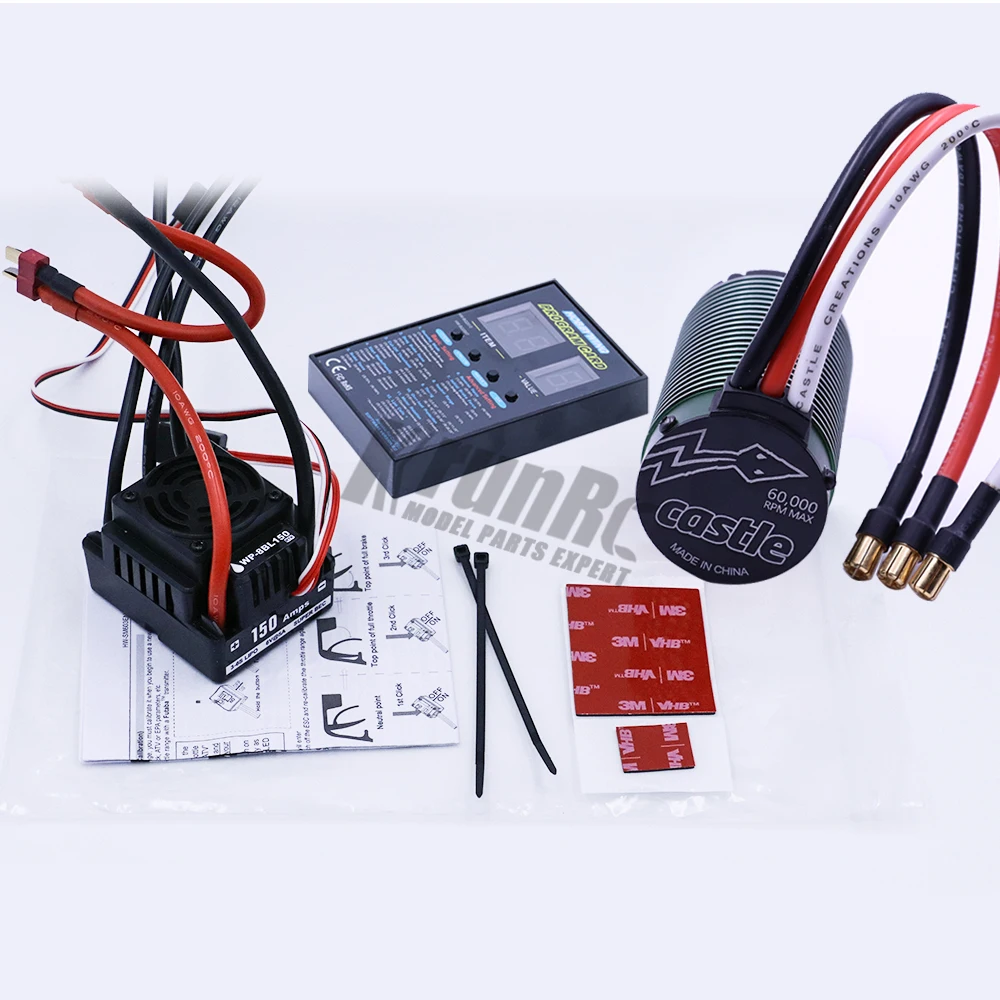 Замок 1515 42 мм Диаметр бесщеточный 2200kV Монстр мотор + 150 RTR водонепроницаемый 150A ESC