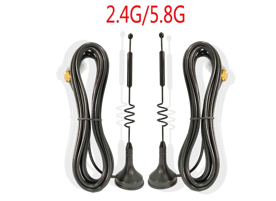 EOTH 2.4g 5.8g antenna 12dbi sma male wlan wifi dual band antene iot module router tp link signal receiver antena high gain