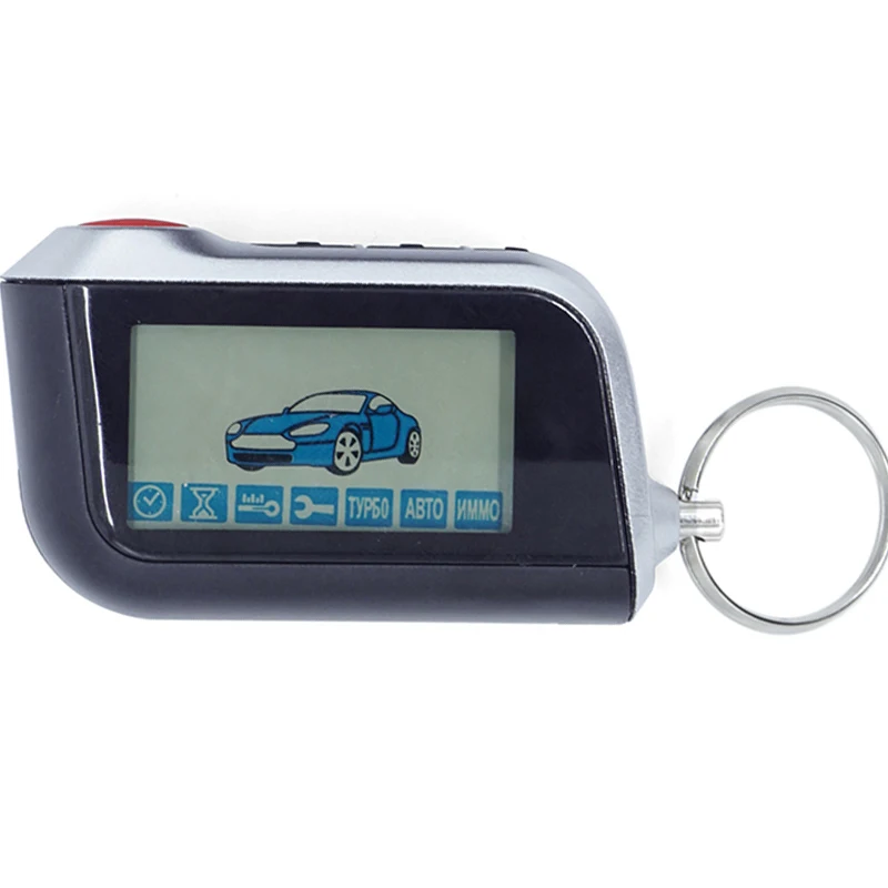 Чехол для ключей Starline A93 A63 A39 A36 Русская версия StarLine A93 ECO двухсторонняя Автомобильная сигнализация ЖК-пульт дистанционного управления брелок крышка - Название цвета: A93 keychain