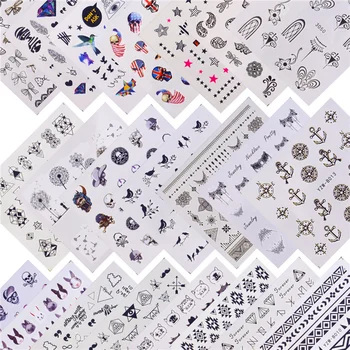 

22 Designs Available Pirate/Halloween Water Transfer Nail Art Sticker Decal Slider Manicure Wraps Tool Tips