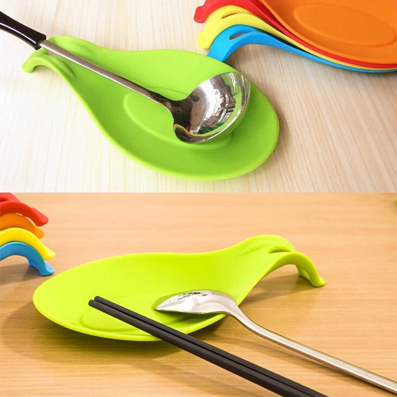 Kitchen Heat Resistant pp Spoon Rest Cooking Utensil Spatula Holder Tools Kitchen Heat Resistant pp Spoon Rest Cooking Utensil Spatula Holder Tools