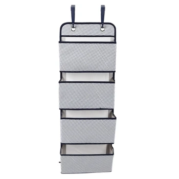 

Fabric Door-Hung Office Storage Storage Bag, 4 Pockets 1 Pack