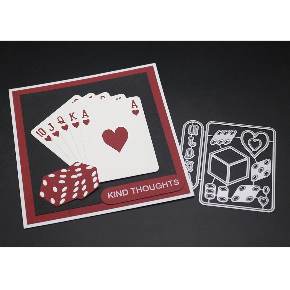 Карты для покера рождественские заготовки Скрапбукинг Новое поступление