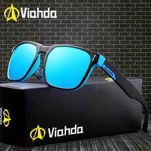 Viahda, новинка, поляризованные солнцезащитные очки, крутые, мужские, спортивные, квадратные, солнцезащитные очки для женщин, для путешествий, Gafas De Sol