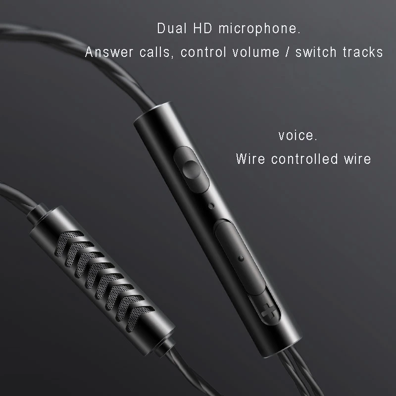 POLVCDG Anchor K Song Headset in Ear 1 5 Meter Live Sound Card Monitoring Cable Singing Computer Headset