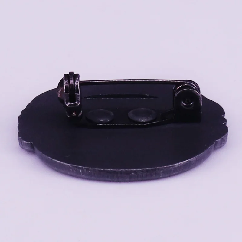 Флаг Германии дуб штыря брошка в виде листьев винтажном стиле Цвет Черный