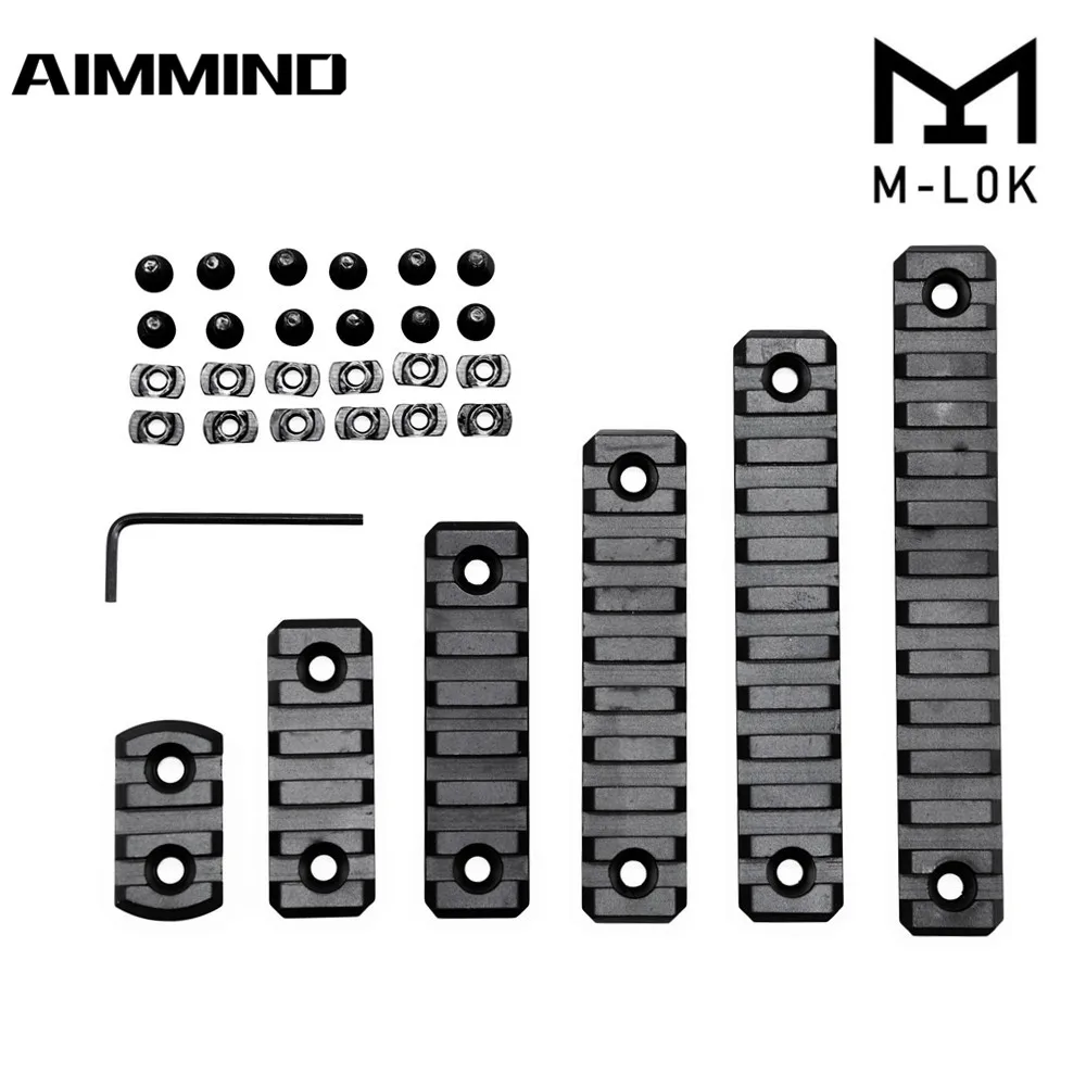 Высококачественный 3 5 7 9 11 13 слотов MLOK M-lok направляющая базовая защита секция ar15 M4