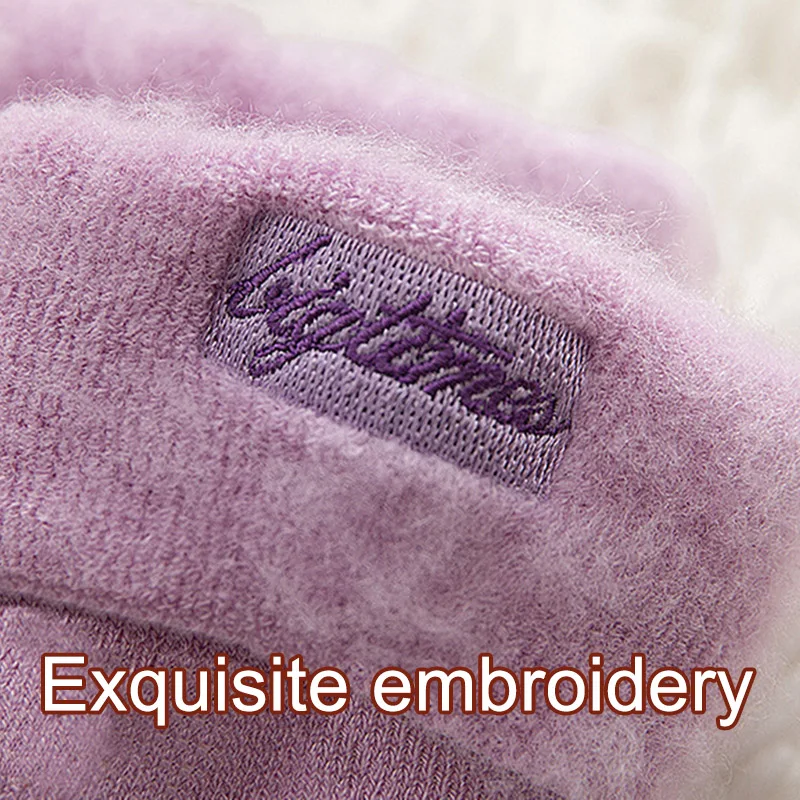 3 пары женские плотные носки дышащие эластичные теплые мягкие для зимы домашние