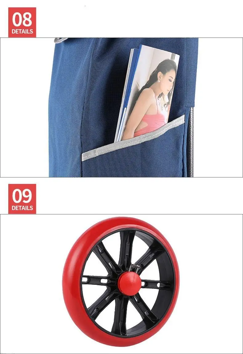 Складная тележка Carro Verdulero Carrello Cucina De Courses Avec roulets для покупок Roulant Mesa Cocina