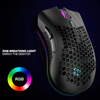 

BM600 7Buttom Professional Gaming Mouse For PC/Laptop 2.4Ghz Wireless Gamer Mouse With RGB Backlight For PUBG Gamer Mice