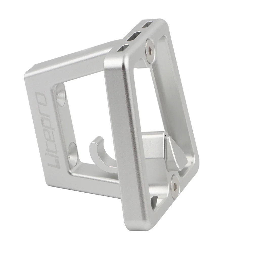 

Holder For Brompton Front Carrier Block Bicycle Metal Mount Aluminum alloy