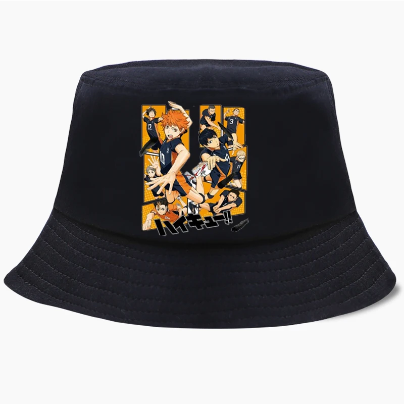 Japanese Anime Haikyuu Bucket Hat High 