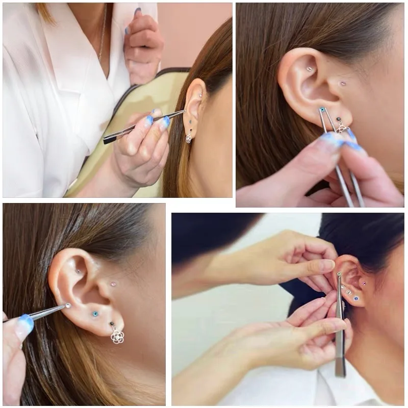 16 Faceted Crystal Gem Stone Magnetic Bead Clear Tape Auricular Sticker Ear  Seeds Ear Acupressure - Ear Care - AliExpress