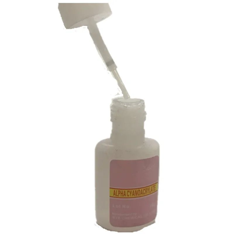 10 г клей для дизайна ногтей с кисточкой накладные ногти блестящий УФ акриловый